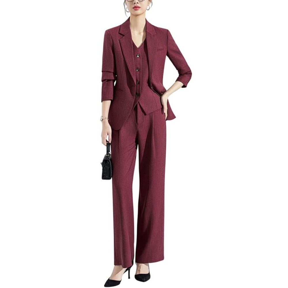Linda Charm Womens  2Pc Blazer & Pant Set